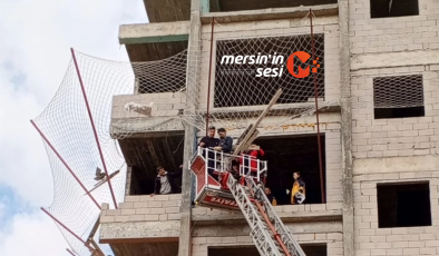 Mersin’de İnşaat İşçisi Güvenlik Filesine Düştü