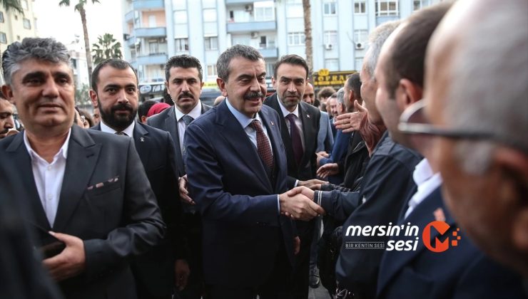 Milli Eğitim Bakanı Yusuf Tekin Mersin’e Geldi.