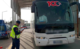 Mersin’de Jandarma Ekipleri Yolcu Taşımacılığı Araçlarına Denetim Yaptı
