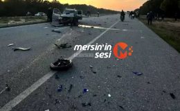 Tarsus’ta Motosiklet-Minibüs Çarpışması: 1 Ölü, 1 Yaralı